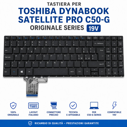 Tastiera per toshiba dynabook - per,